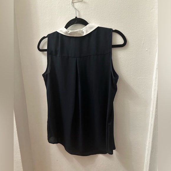 TOMMY HILFIGER | Women's Sailor-Style Tie-Neck Sleeveless Top - Picture 2 of 4